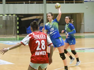 - 29.10.2022 &ndash; ženski rokomet &ndash; Slovenija: Hrva&scaron;ka, pripravljalna tekma ženske reprezentance pred evropskem rokometnem prvenstvom za ženske v Sloveniji //FOTO: Nik Erik Neubauer