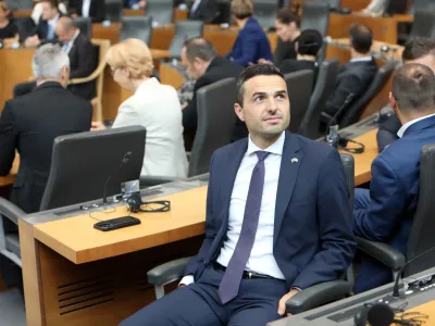 poslanec NSi Matej Tonin<br><br><br>- 08.07.2022 &ndash; Državni zbor RS - prireditev DZ v znak podpore ukrajinskemu narodu v boju za svojo domovino in izkaz prijateljstva ukrajinski državi <br><br>//FOTO: Tomaž Skale<br>