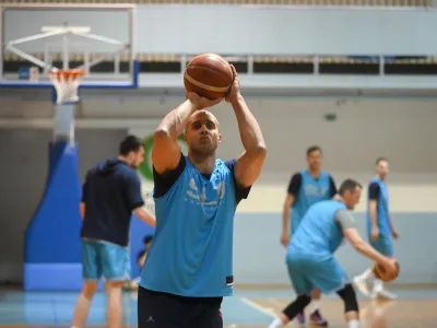 - 08.11.2022 &ndash; slovenska ko&scaron;arkarska reprezentanca - trening - priprave na novi dve kvalifikacijski tekmi z Izraelci in Nemci za svetovno prvenstvo leta 2023 //FOTO: Nik Erik Neubauer