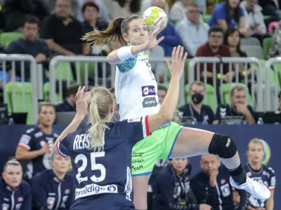- 14.11.2022 &ndash; ženski rokomet &ndash; Slovenija: Norve&scaron;ka, EHF evropsko prvenstvo v rokometu za ženske v Sloveniji: glavni del - skupina I - 2. krog. //FOTO: Jaka Gasar
