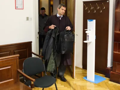 Anže Cerar, - 21.11.2022 &ndash; sojenje Anžetu Cerarju za kaznivo dejanje povzročitve smrti iz malomarnosti  //FOTO: Bojan Velikonja