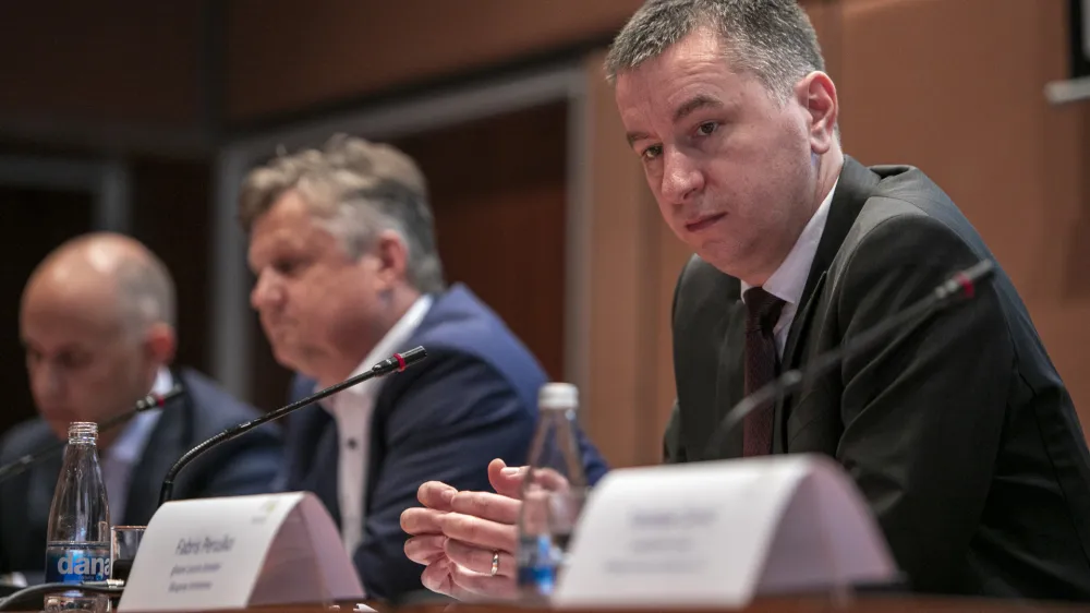 glavni izvr&scaron;ni direktor in član upravnega odbora Fortenova Grupe Fabris Peru&scaron;ko- 09.06.2020 - predstavitev strategije sodelovanja Fortenova Grupa in Mercator s slovenskimi dobavitelji, //Foto: Matjaž Ru&scaron;t