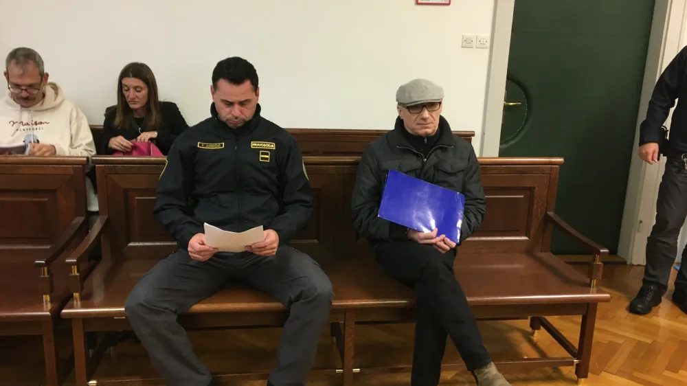 Michel Stephan na sodi&scaron;ču 