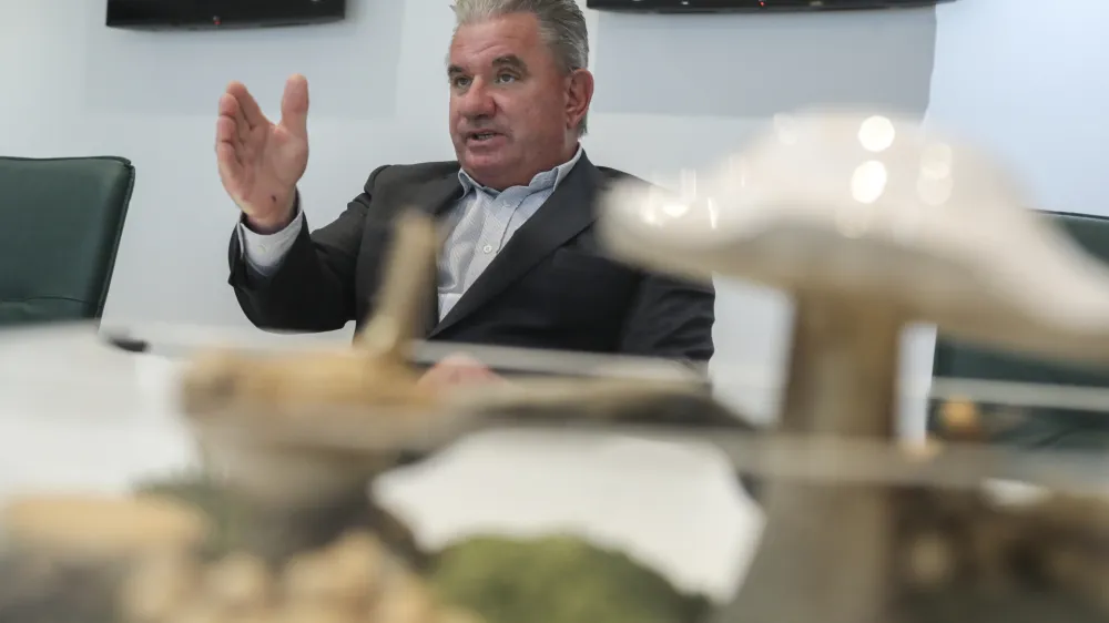 - 19.05.2021 &ndash; Andrej Vizjak, minister za okolje in prostor v 14. Vladi RS pod vodstvom Janeza Jan&scaron;e od 13. marca 2020 /FOTO: Jaka Gasar