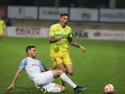 David Zec (levo), Franko Kovačević - 07.12.2022 &ndash; nogomet - Domžale: Celje, Prva liga Telemacha, 19. krog:<br> <br>//FOTO: Bojan Velikonja