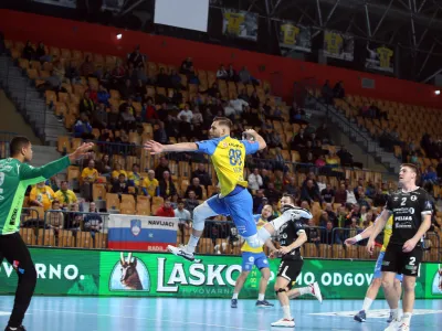 Rokomet Celje Pivovarna La&scaron;ko Elverum, Aleks Vlah <br>- 7.12.2022 poslana na DNEVNIK