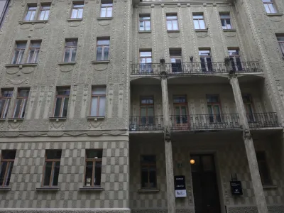 Za naj blok 2019 je bila izbrana secesijska poslovno-stanovanjska stavba na Beethovnovi ulici 9, ki je vpisana v register kulturne dedi&scaron;čine. Foto: Tomaž Skale&nbsp;