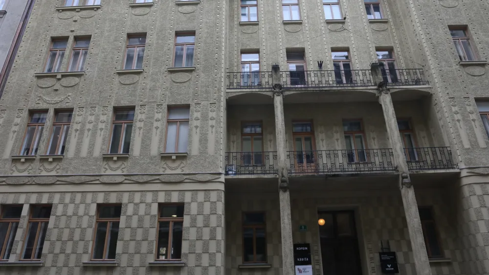 Za naj blok 2019 je bila izbrana secesijska poslovno-stanovanjska stavba na Beethovnovi ulici 9, ki je vpisana v register kulturne dedi&scaron;čine. Foto: Tomaž Skale&nbsp;