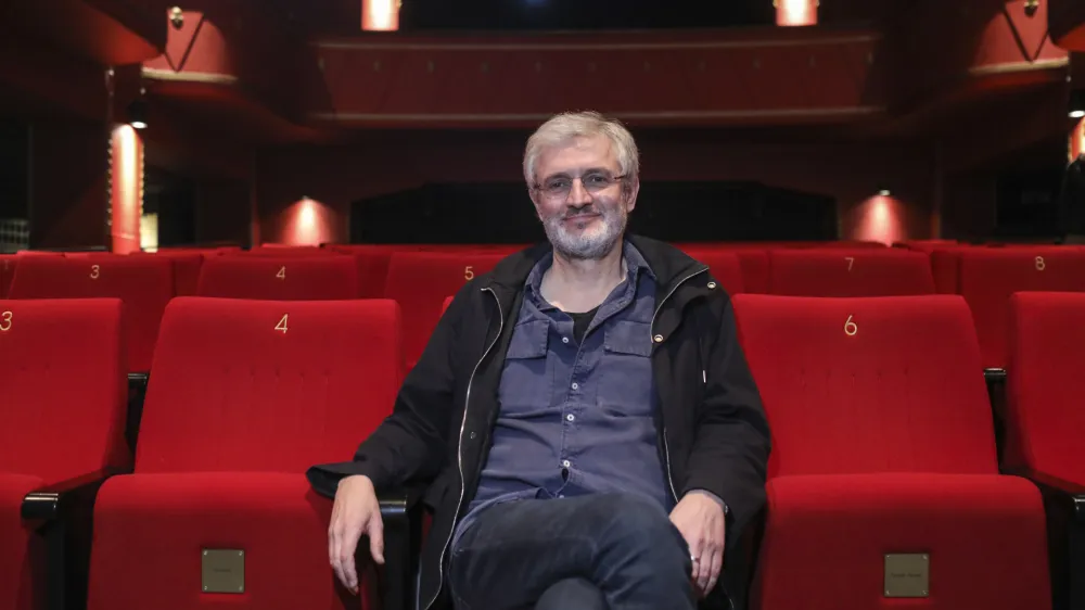 Jean-Fran&ccedil;ois Le Corre, ustanovitelj produkcijske hi&scaron;e Vivement lundi! - producent filma Psom in Italijanom vstop prepovedan  - 30.11.2022 &ndash; 19. Mednarodni festival animiranega filma Animateka 2022 - //FOTO: Jaka Gasar