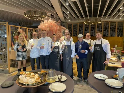 Hotel Bled Rose je gostili slovensko kuharsko reprezentanco. F arhiv Bled Rose