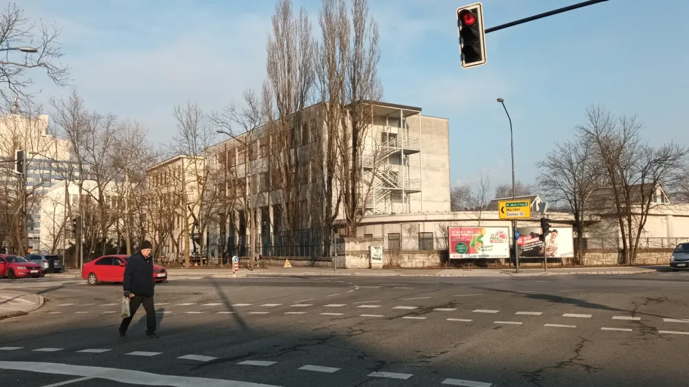 Gimnazija Bežigrad gradnja