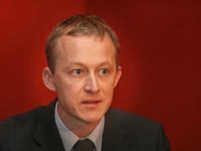 predsednik uprave KAD Borut Jamnik- KAD - Kapitalska družba, d. d., novinarski zajtrk z upravo na kateri so predstavili najpomembnej&scaron;e poslovne dogodke v leto&scaron;njem letu ter nadaljnje aktivnosti in načrte Posebne družbe za podjetni&scaron;ko svetovanje (PDP);///FOTO: Luka CjuhaOPOMBA: ZA OBJAVO V ČASOPISU DNEVNIK