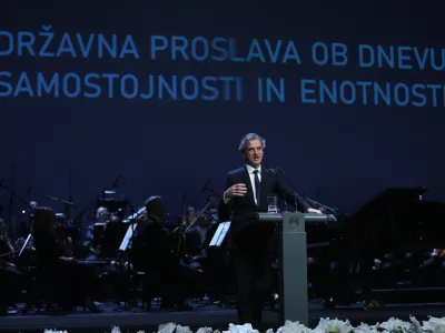 - 23.12.2022 -&nbsp;Dan&nbsp;samostojnost in enotnosti 2022 - osrednja državna slovesnost - proslava&nbsp;//FOTO: Luka Cjuha