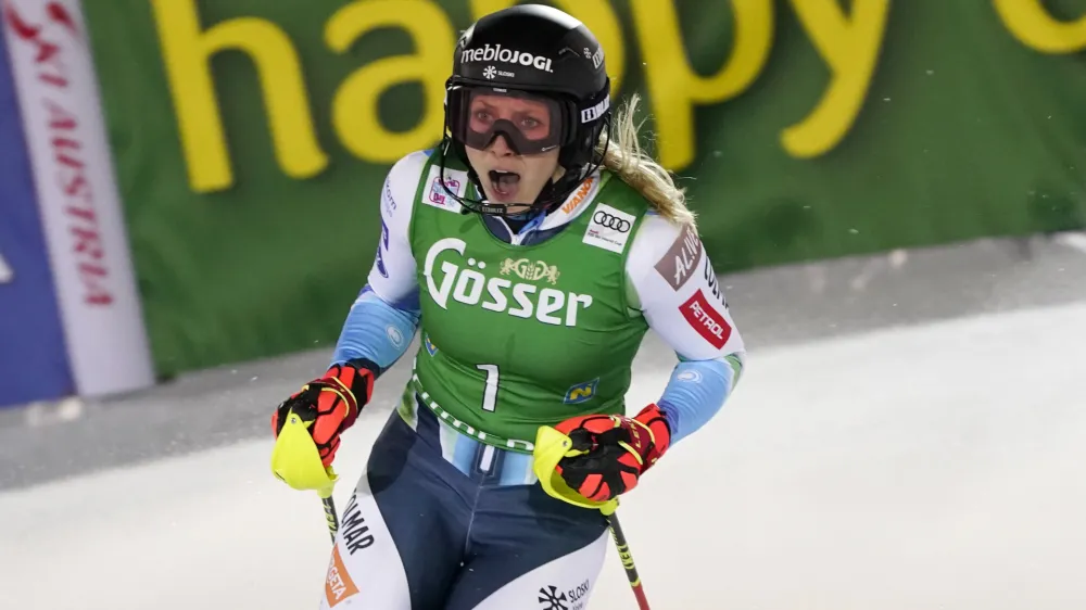 Ana Bucik je prvič v karieri na slalomu nosila startno &scaron;tevilko 1.&nbsp;