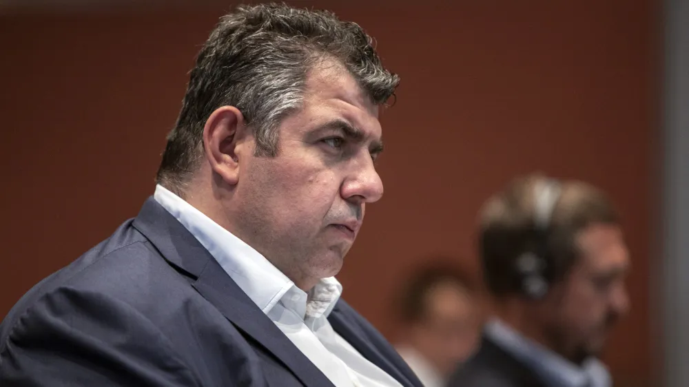 Pavao Vujnovac, lastnik vukovarske skupine Energia naturalis, okrog 15-odstotne lastnice Fortenove grupe.- 09.06.2020 - predstavitev strategije sodelovanja Fortenova Grupa in Mercator s slovenskimi dobavitelji, //Foto: Matjaž Ru&scaron;t