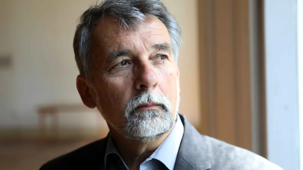 dr. Pavel Car, direktor Narodnega muzeja Slovenije,<br><br>- 12.05.2022 - Narodni muzej Slovenije - ekskluzivna predstavitev uniforme cesarja Franca Jožefa I. - eksponat za prihajajočo razstavo Znameniti Slovenci in njihova odlikovanja, <br><br>//FOTO: Tomaž Skale<br>