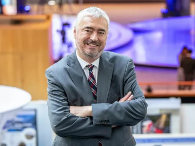 Milan ZVER in the EP in Brussels