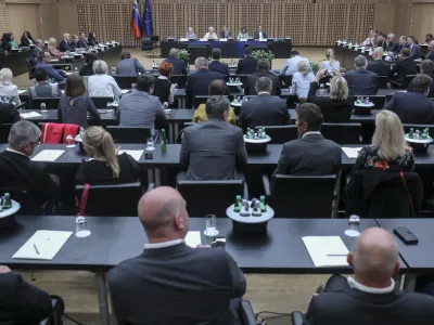 Sredi januarja se bodo na Brdu pri Kranju sestali koalicijski partnerji strank Gibanje Svoboda, SD in Levica; razpravljali bodo o reformah v letu 2023. Foto: Jaka Gasar&nbsp;