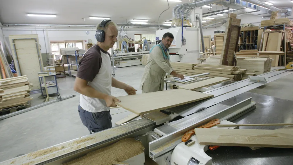 lesna predelovalna industrijaMizarstvo Melu - Luče//FOTO: Tomaž Skale