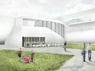 Amfiteater Nova Gorica, prizidek SNG Nova Gorica