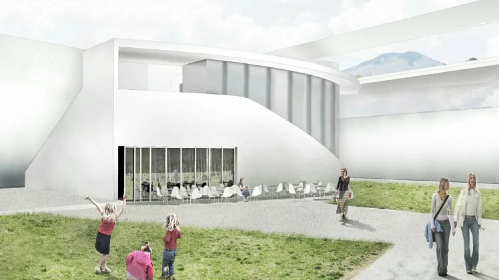Amfiteater Nova Gorica, prizidek SNG Nova Gorica