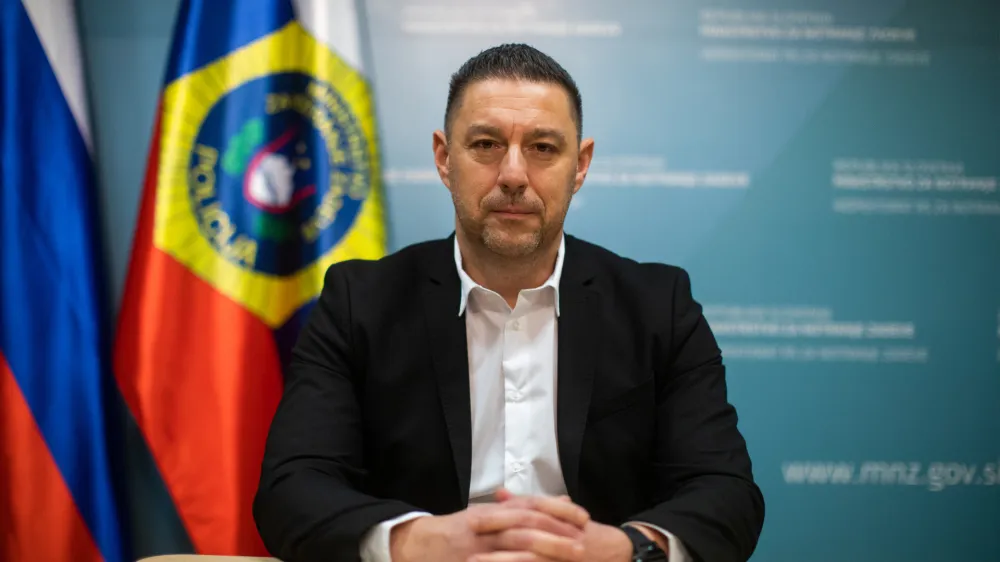 Damjan Apollonio, vodja sektorja za organizirano kriminaliteo na Generalni policijski upravi.<br><br> <br>- 17.01.2023 &ndash; Generalna policijska uprava (GPU) - predstavili informacije o razbitju kriminalne združbe, ki se je ukvarjala s preprodaje droge;<br> <br>//FOTO: Bojan Velikonja
