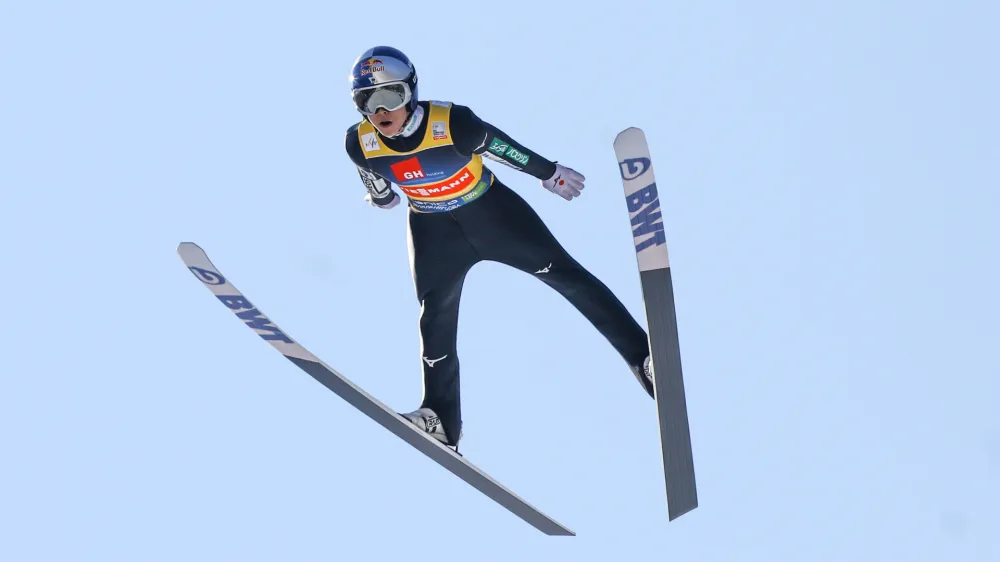 Ryoyu Kobayashi- 25.03.2022 &ndash; Smučarski skoki Planica 2022 - FIS finale svetovnega pokala v poletih &ndash; posamična tekma//FOTO: Luka Cjuha