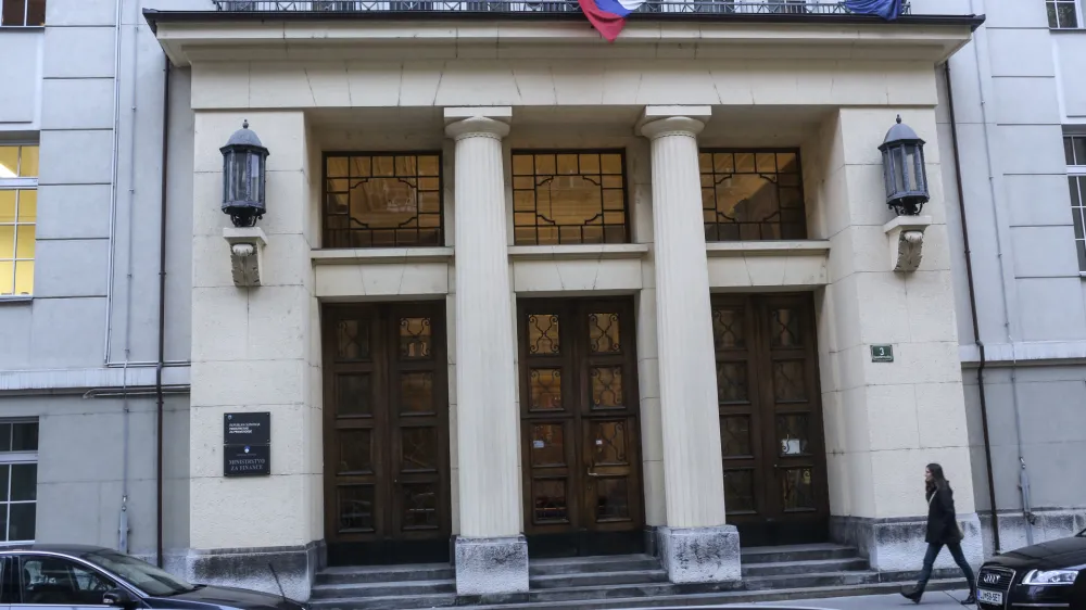 - Ministrstvo za finance RS, Župančičeva 3 v Ljubljani stavba MF   //FOTO: Jaka Gasar