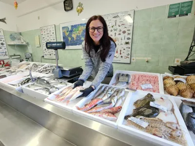 &nbsp;Andreja Radin&nbsp;iz družinske ribarnice Zanestra v Kopru