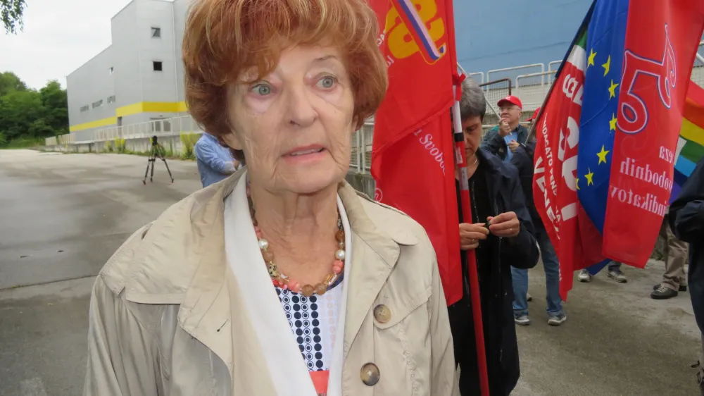 Francka Četkovič, sindikat upokojencev Slovenije. Foto: Dragana Stanković
