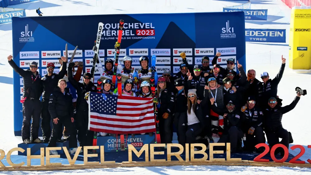 Ameri&scaron;ka reprezentanca je bila v finalu me&scaron;ane ekipne tekme bolj&scaron;a od norve&scaron;ke.