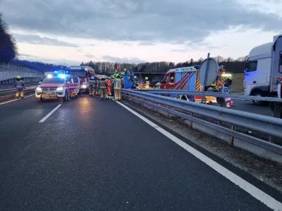 nesreča pomurska avtocesta