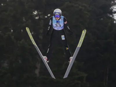 Anne Odine Stroem- 08.02.2019 &ndash; Ljubno ob Savinji - FIS Svetovni pokal v smučarskih skokih za ženske - ženski smučarki skoki - //FOTO: Matjaž Ru&scaron;t