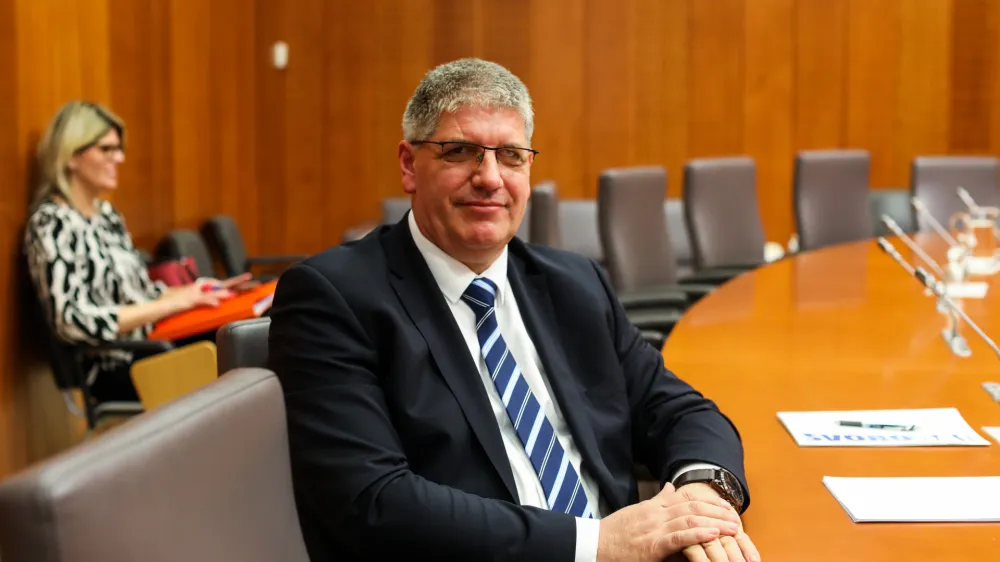 Bo&scaron;tjan Poklukar, kandidat za ministra za notranje zadeve - 13.02.2023 - Odbor DZ za notranje zadeve, javno upravo in lokalno samoupravo &ndash; predstavitev Bo&scaron;tjana Poklukarja, kandidata za ministra za notranje zadeve //FOTO: Bojan Velikonja