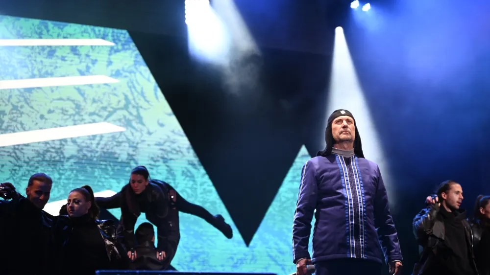 Laibach, <br><br>- 21.02.2023 &ndash; Kranjska Gora - otvoritvena slovesnost 43. svetovnega prvenstva v nordijskem smučanju PLANICA 2023 - največji &scaron;portni dogodek v zgodovini Slovenije,<br><br> <br><br>//FOTO: Nik Erik Neubauer