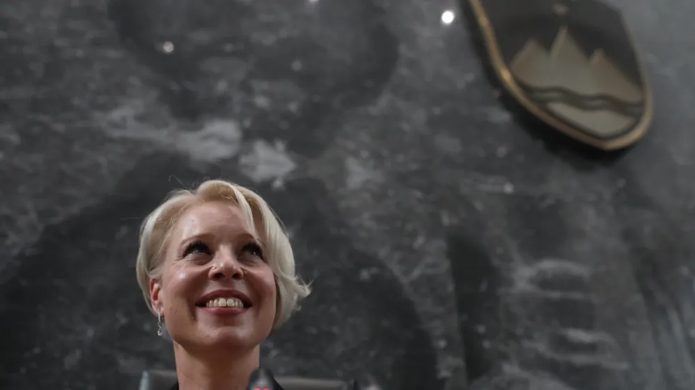 Ur&scaron;ka Klakočar Zupančič, prva predsednica Državnega zbora Republike Slovenije.//FOTO: Bojan VelikonjaPREGLED LETA 2022