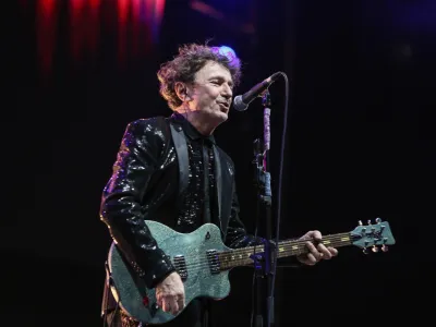 Goran Bregović- 09.03.2018 &ndash; Koncert rock skupine Bijelo dugme v Sloveniji - Sarajevska zasedba, ki je močno zaznamovala jugoslovansko rock sceno v 70. in 80. letih je razpadla leta 1989 in se ponovno združila leta 2005, //FOTO: Luka Cjuha.