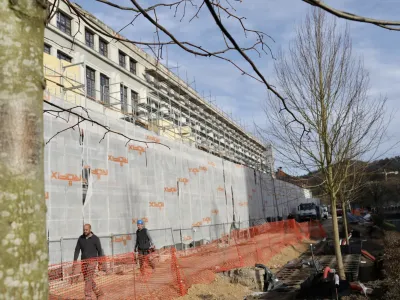 Rog, Petkov&scaron;kovo nabrežje, drevesa, 