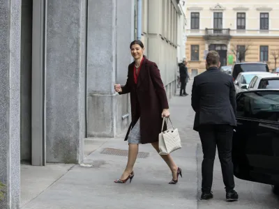 Na pravosodnem ministrstvu bodo pobudo sodnega sveta preučili, pojasnjujejo pa, da so v kazenskem zakoniku že leta 2008 znižali zagrožene zaporne kazni za kazniva dejanja zoper čast in dobro ime. Na fotografiji: pravosodna ministrica Dominika &Scaron;varc Pipan.&nbsp;