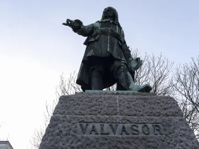 - 23.03.2023 &ndash; spomenik Valvasor //FOTO: Jaka Gasar