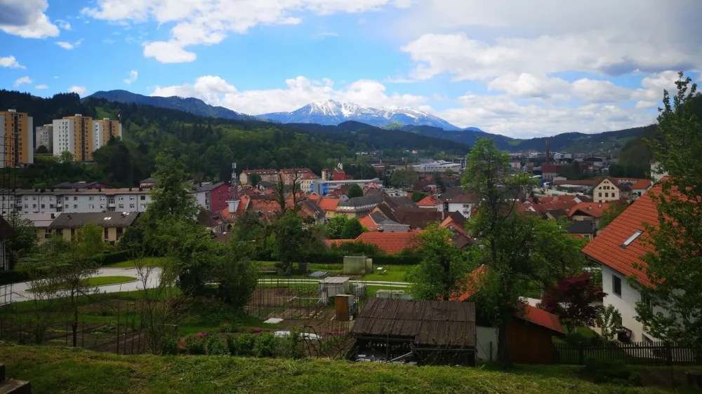 Ravne na Koro&scaron;kem, panorama