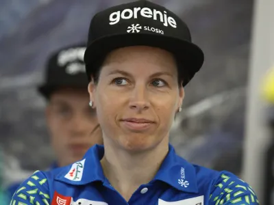 Vesna Fabjan vodja panoge za smučarski tek<br><br><br>- 23.05.2022 &ndash; Smučarska zveza Slovenije &ndash; reprezentanca v teku na smučeh &ndash; smučarski tekači - <br> <br>//FOTO: Luka Cjuha<br>