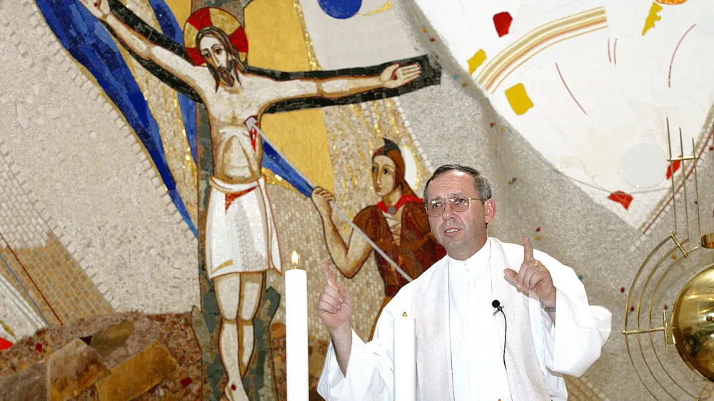 Marko Rupnik, mozaik v cerkvi Svetega Marka na Markovcu