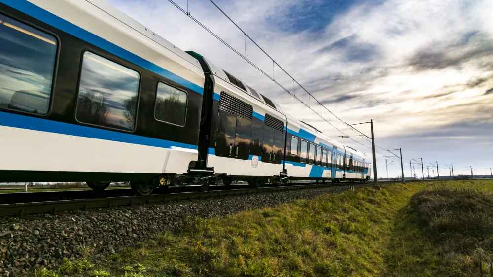 Ljubljana.<br>Novi vlaki svicarskega proizvajalca Stadler.<br>Foto: Slovenske zeleznice