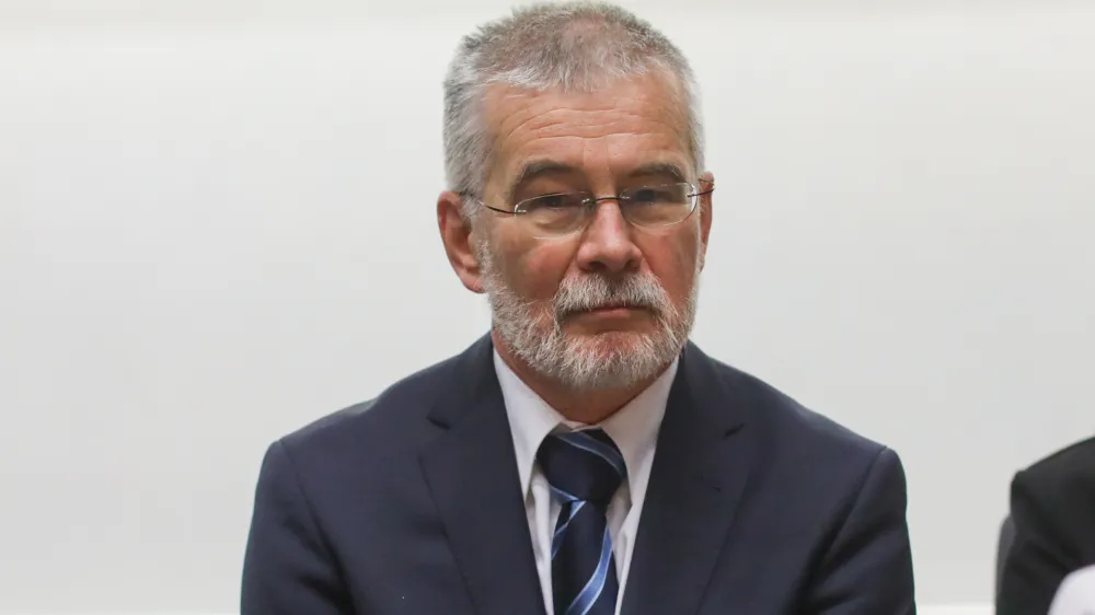 prof.dr. Igor &Scaron;vab, dekan Medicinske fakultete UL- 19.01.2023 &ndash; Medicinska fakulteta Univerze v Ljubljani (MF UL) - novi Center za učenje kliničnih ve&scaron;čin za področje dentalne medicine (CUKV-DM), Corytkova ulica 2 //FOTO: Bojan Velikonja