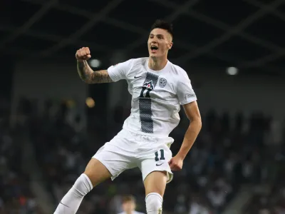 - 12.06.2022 &ndash; Benjamin &Scaron;e&scaron;ko nogomet &ndash;&nbsp;Slovenija: Srbija, Liga narodov UEFA, Liga B -&nbsp;skupina 4:<br><br>&nbsp;<br><br>//FOTO: Bojan Velikonja<br><br>
