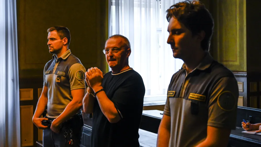 Marjan Elemir Rozman - 03.06.2022 &ndash; sojenje Marjanu Elemirju Rozmanu za poskus umora - //FOTO: Nik Erik Neubauer