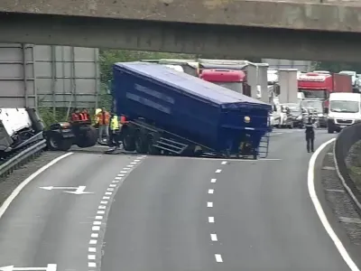 Nesreča na avtocesti