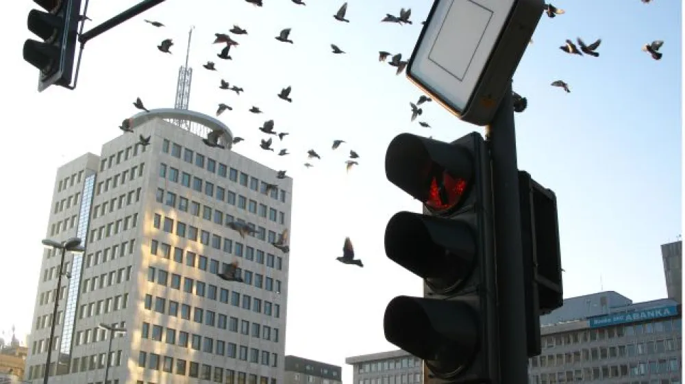 Stavba Telekom Slovenije, Tiskovna konferenca Telekom Slovenije,, stavba/FOTO: JAKA ADAMIČOPOMBA: ZA OBJAVO V ČASOPISU DNEVNIK