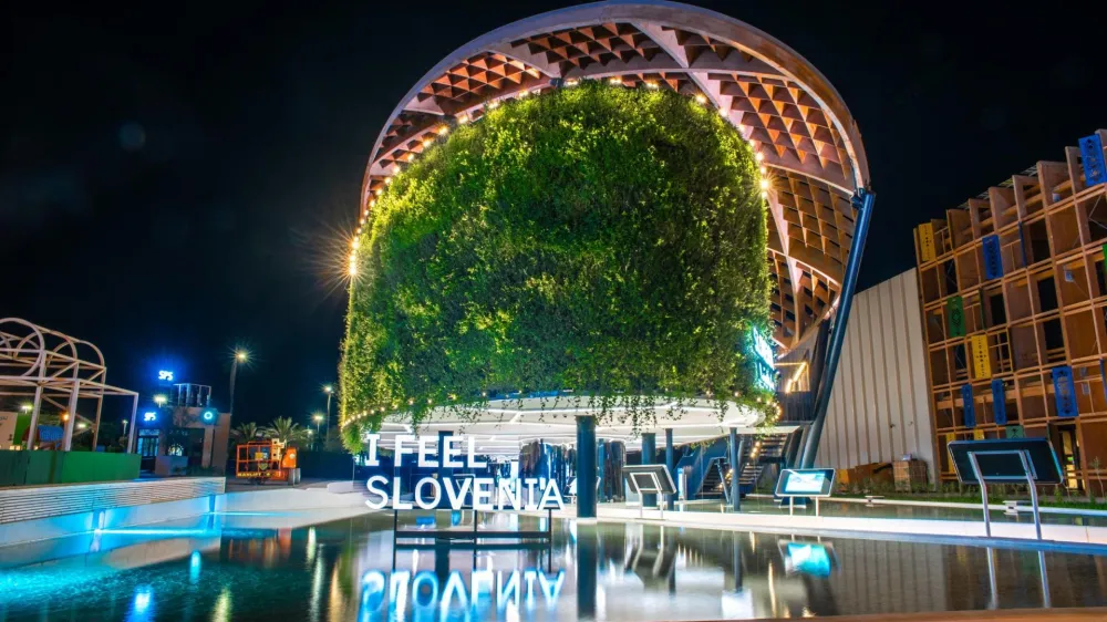 Slovenski paviljon na Expu 2020 v Dubaju